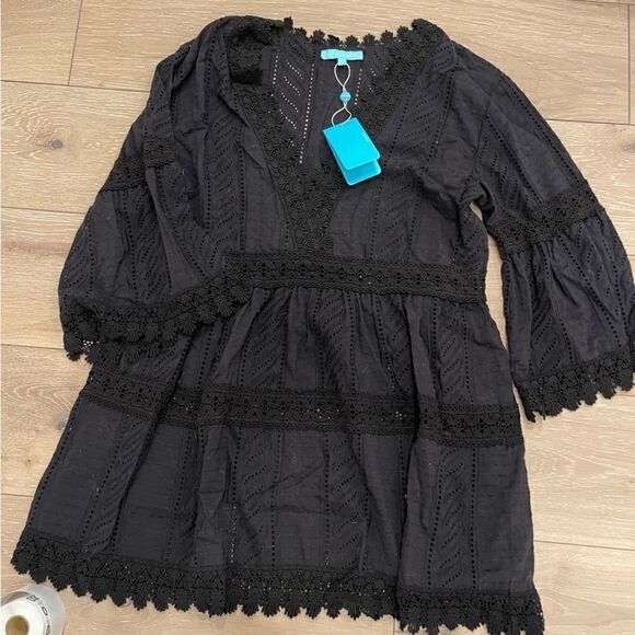 Melissa Odabash
Victoria Lace-Trim Babydoll Mini Dress - Picture 4 of 6